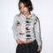Geometric Print Hooded Pullover Sweatshirt