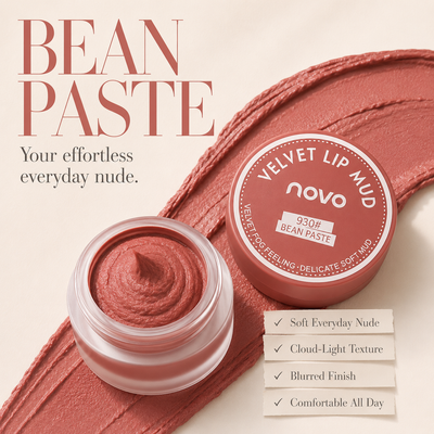 Novo Velvet Lip Mud — Soft Matte Lip & Cheek Mousse